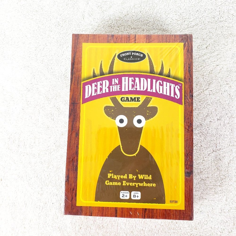 Front Porch Classics Deer in Headlights Game NWT